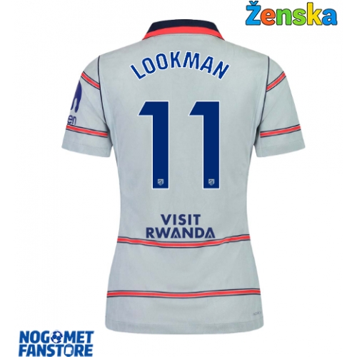Atletico Madrid Ademola Lookman #11 Rezervni Dres za Ženska 2026-27 Kratak Rukav